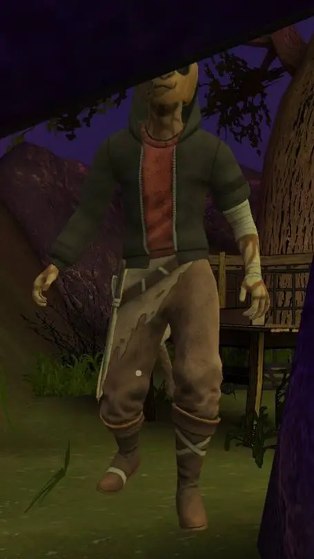 ai character: horror tales  background