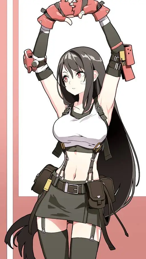 ai character: Tifa Lockhart background