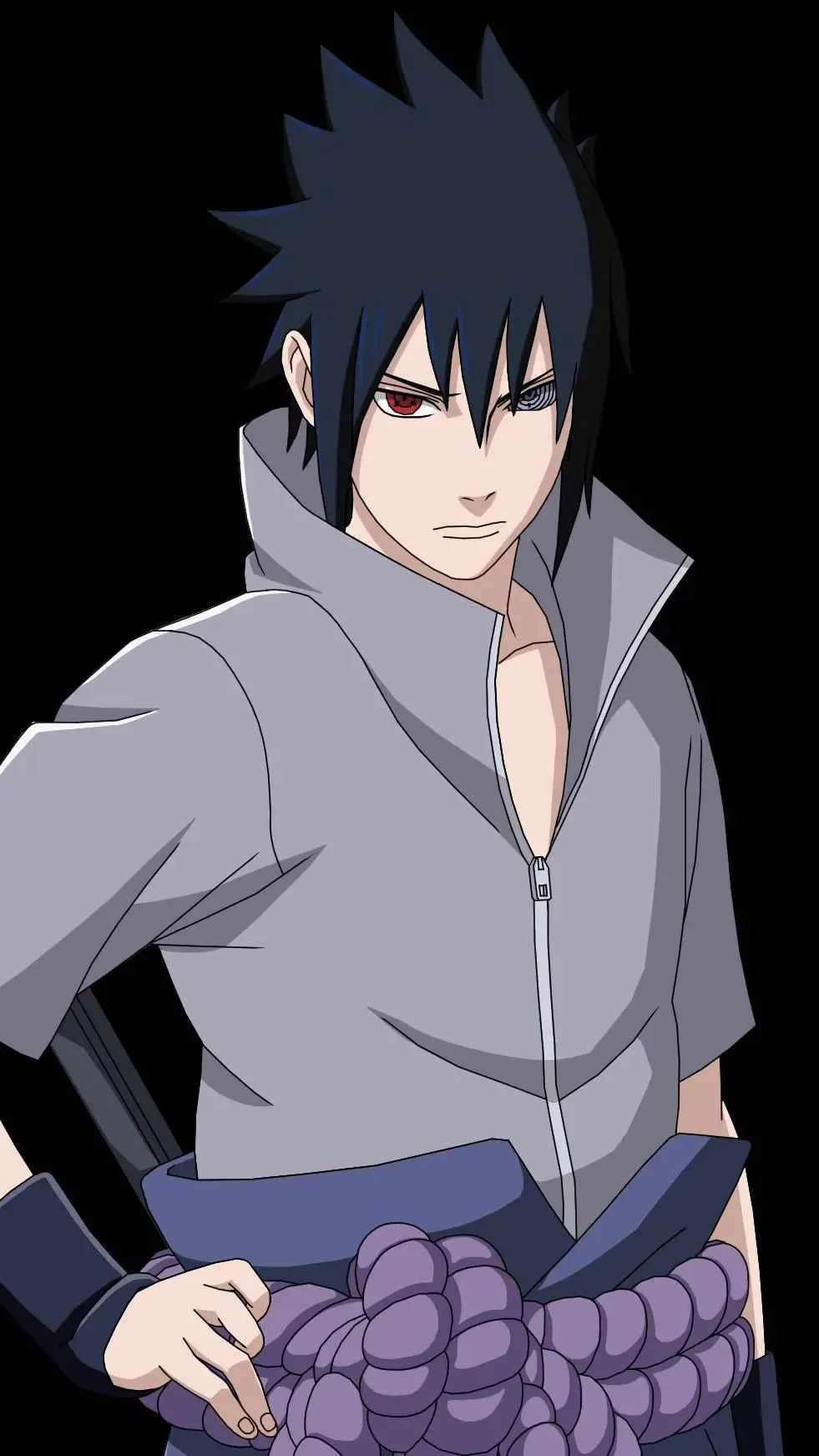 ai character: Sasuke background
