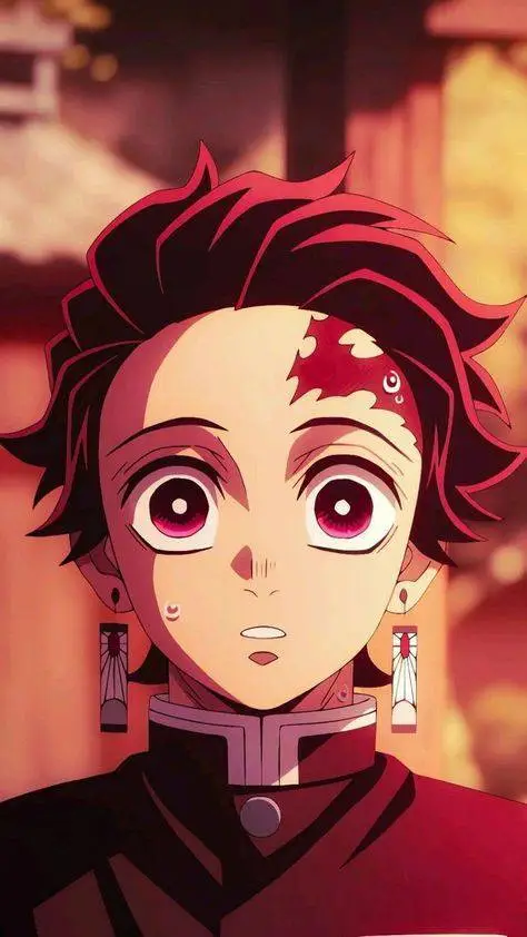 ai character: Tanjiro Kamado background