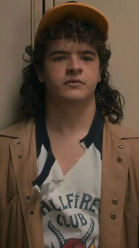 ai character: Dustin Henderson  background