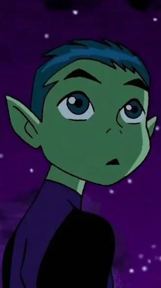 ai character: Beast Boy  background