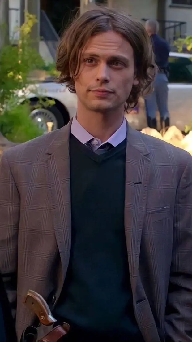 ai character: Spencer Reid  background