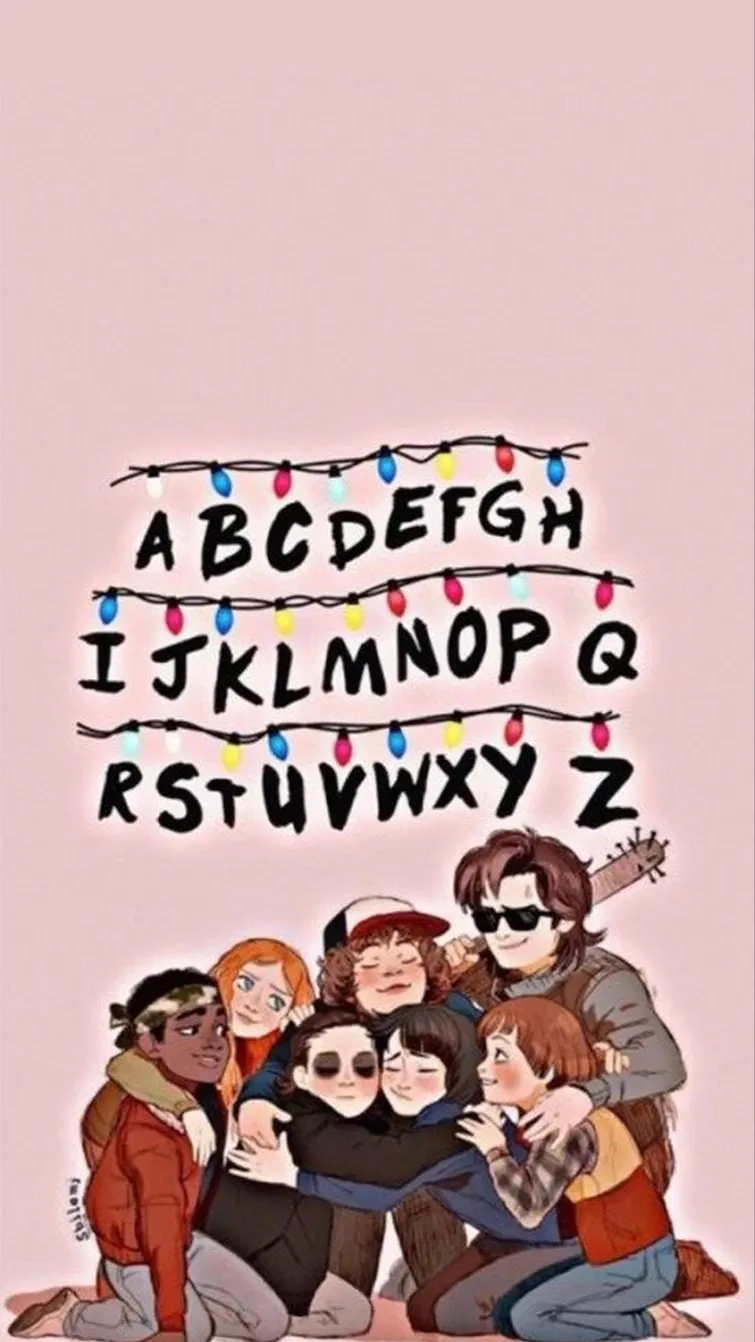 ai character: Stranger things  background