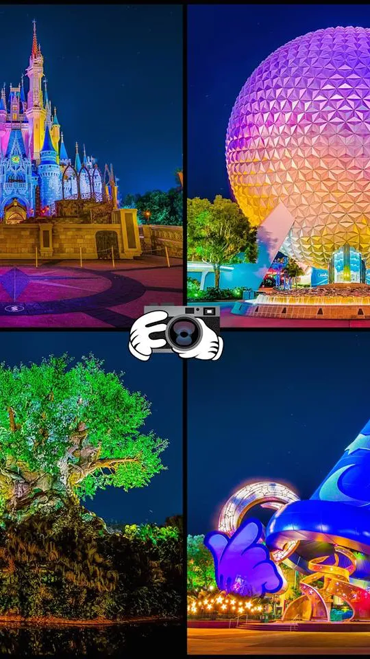 ai character: Mha at Disneyworld background