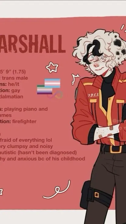 ai character: Marshall(human) background