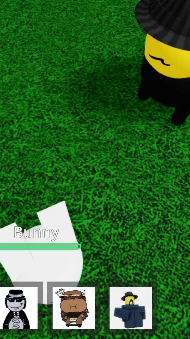 ai character: gubby/ bunnies background