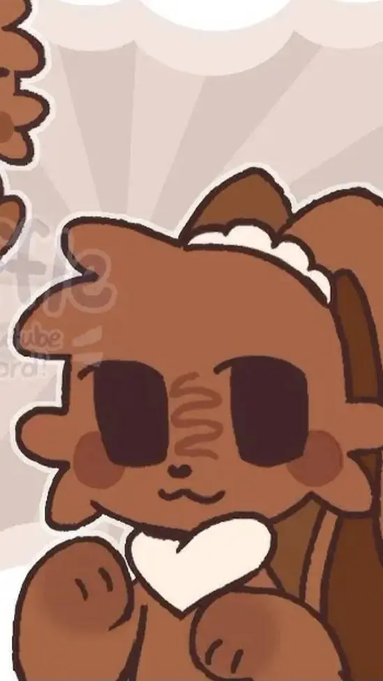 ai character: cocoa background