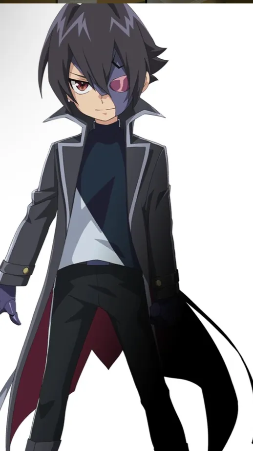 ai character: Magnus black  background