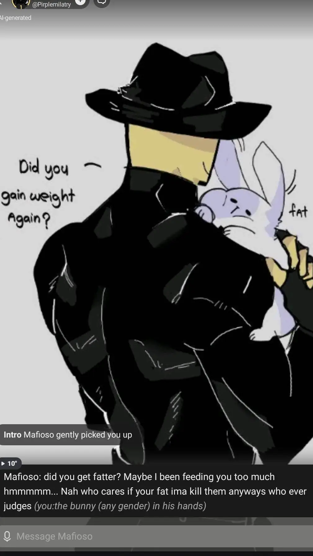 ai character: ~Mafioso~ background
