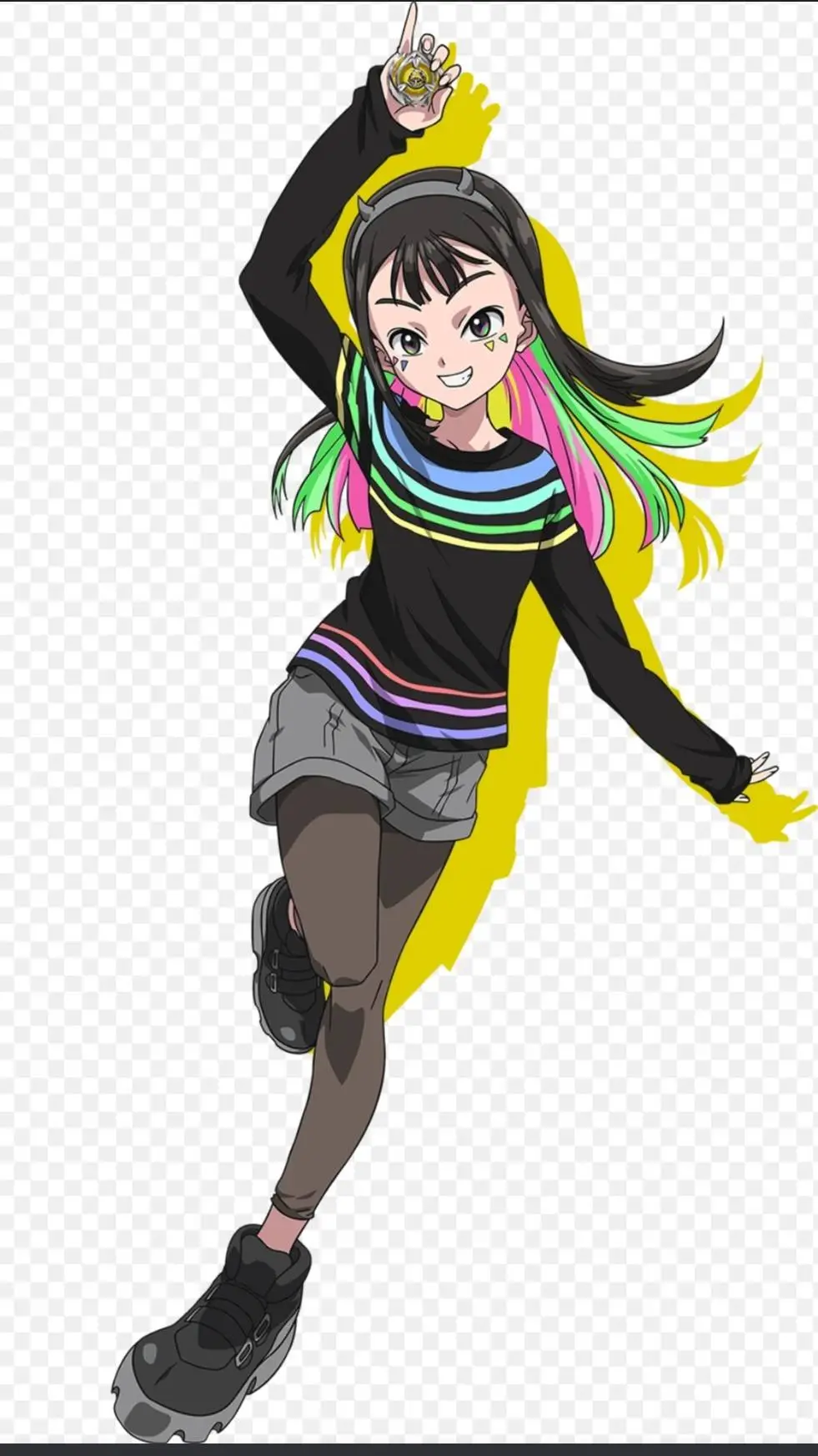 ai character: multi nanairo background