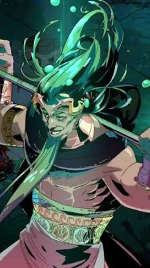 ai character: Poseidon (Hades) background