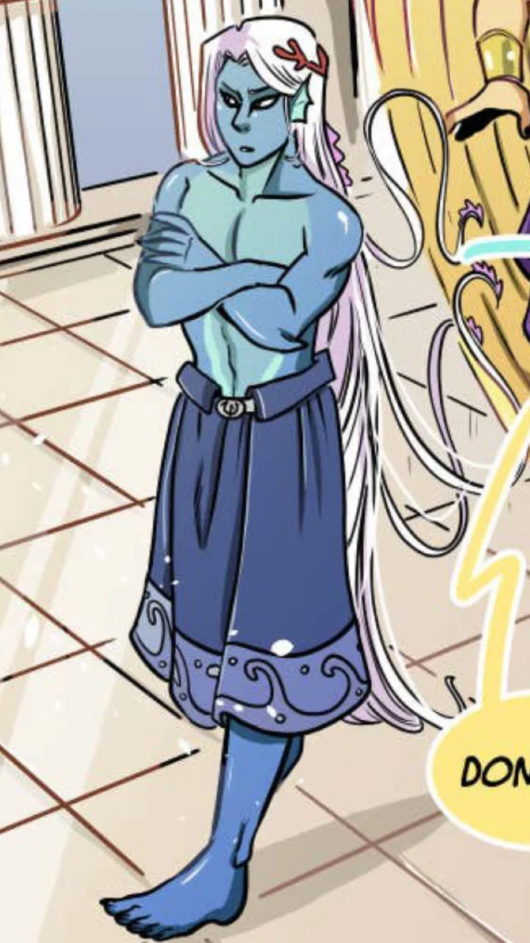 ai character: Poseidon background