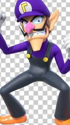 ai character: WALUIGI background