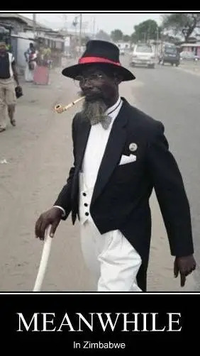 ai character: Zimbabwe Army background