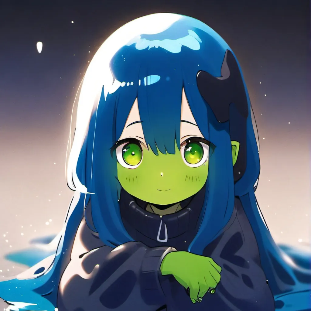 chat with ai character: Hungry slime girl