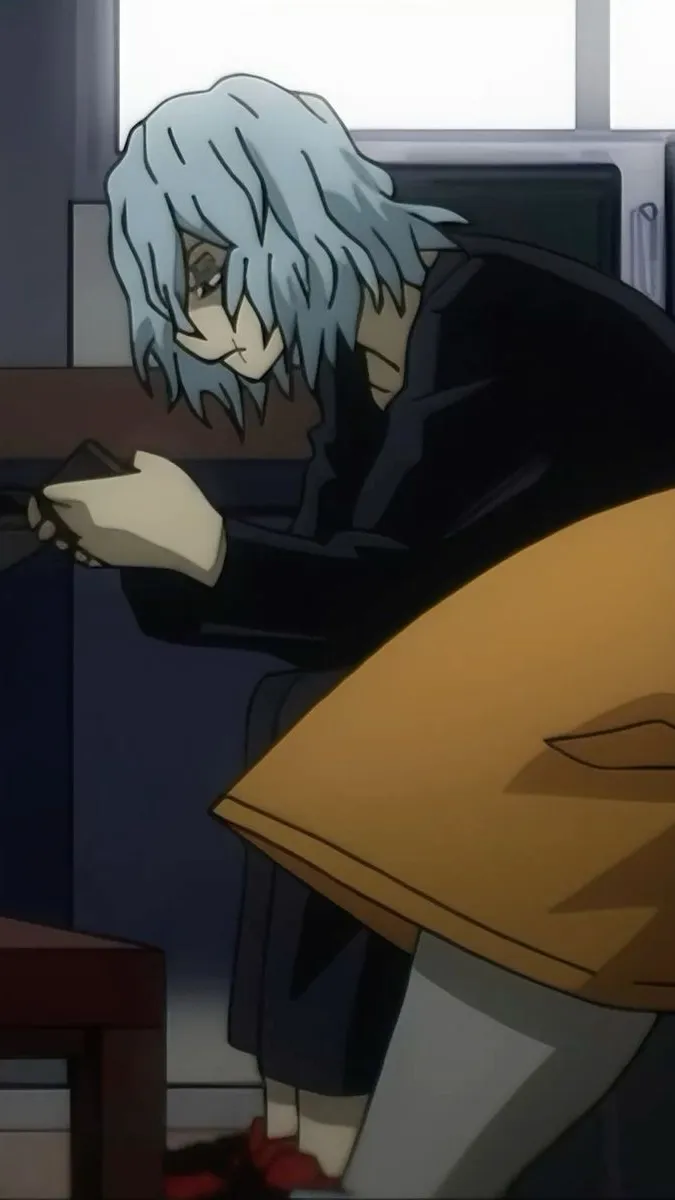 ai character: Tomura Shigaraki  background