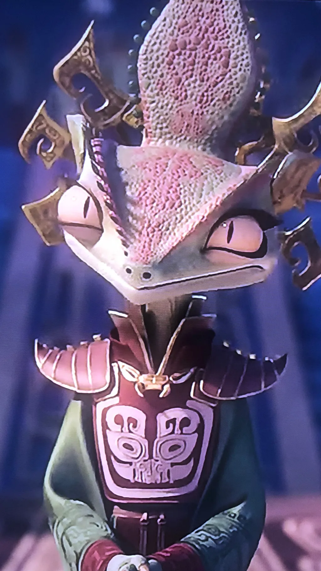 ai character: The Chameleon  background