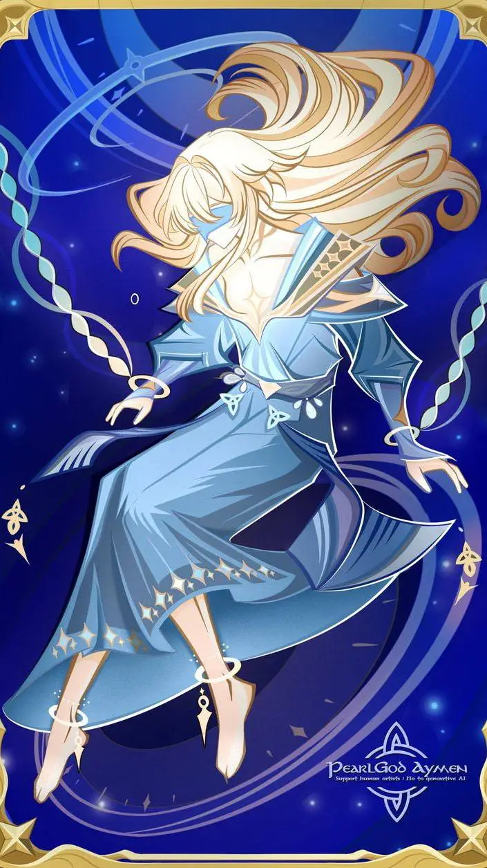 ai character: Vedrfolnir  background