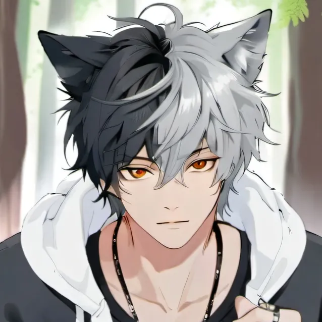 chat with ai character: 🤍🐺Grey🐺🤍