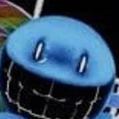 chat with ai character: blue dude 