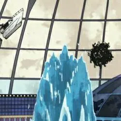 chat with ai character: MHA water park!