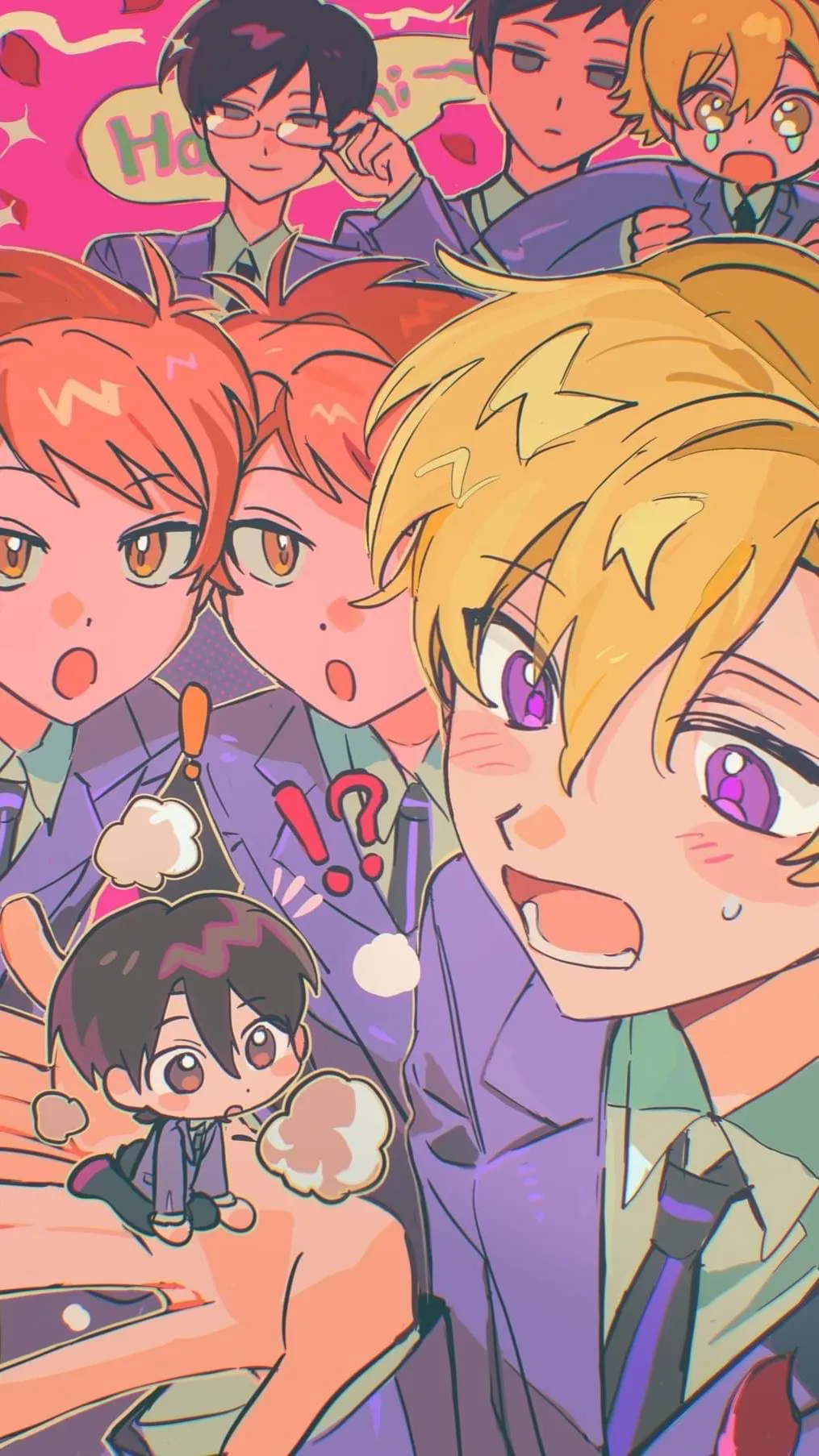 ai character: OHSHC boys x Y/N background