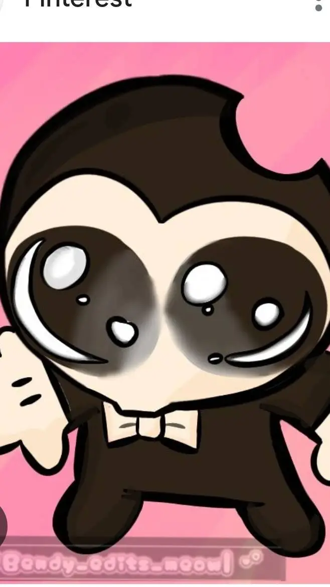 ai character: baby bendy background