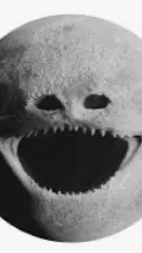 ai character: The moon wakes up background