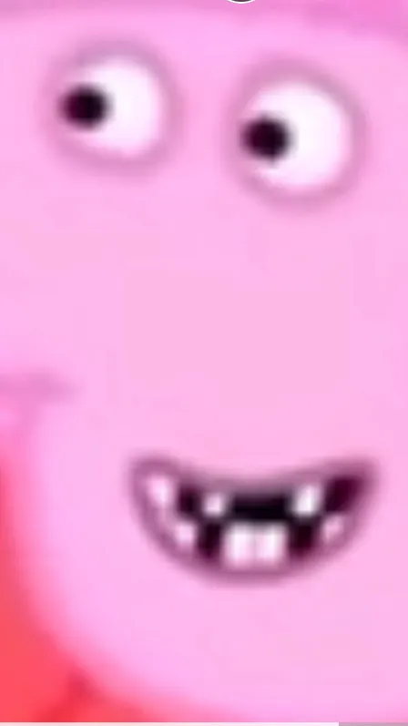 ai character: Peppa Pig *HORROR* background