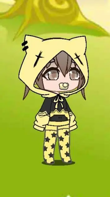 ai character: vixel background