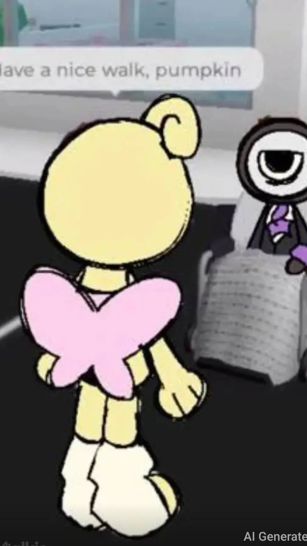 ai character: JO- I MEAN GLISTEN background