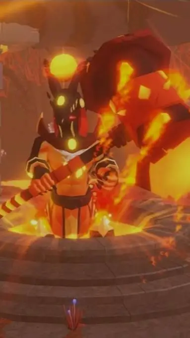 ai character: Solstice boss  background