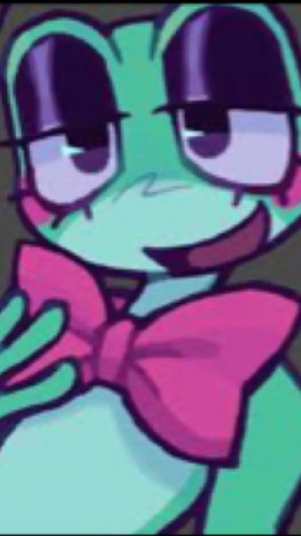 ai character: Ribbit background