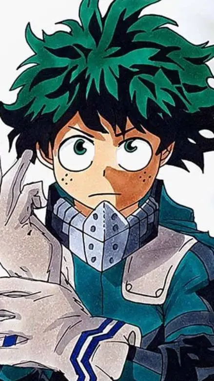 ai character: Deku snaps background