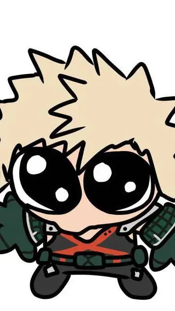 ai character: katsuki bakugo  background