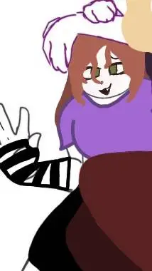 ai character: IM BACK background