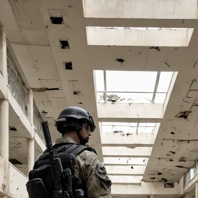 chat with ai character: cod abandoned mall