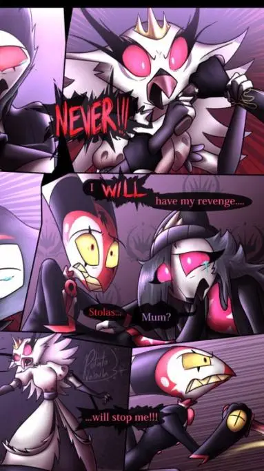 ai character: Stolas death 🪽💔 background