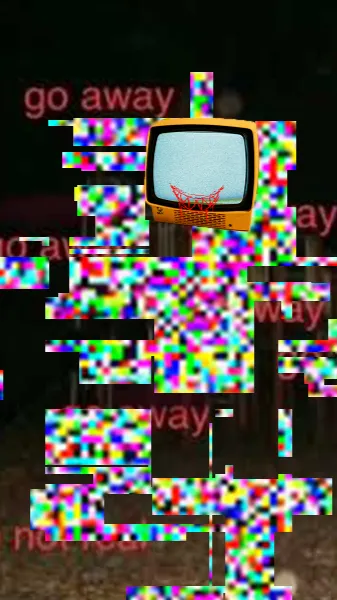 ai character: The corrupted background