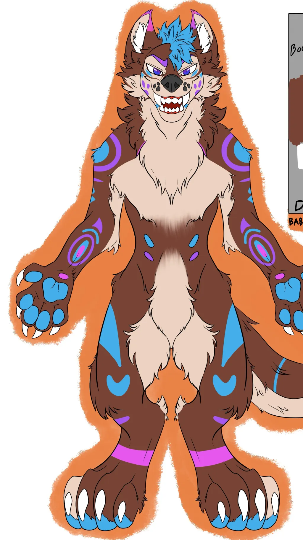 ai character: Miles the Dog background