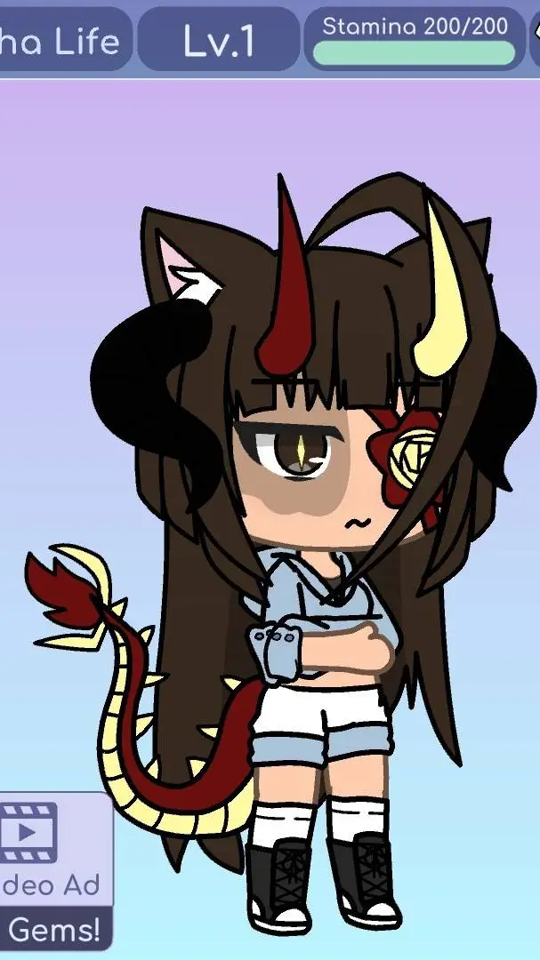 ai character: Demon Daenerys background