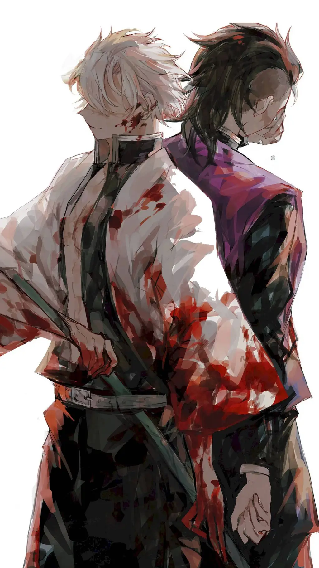 ai character: Sanemi and genya background