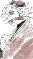 ai character: Douma (friendly) background
