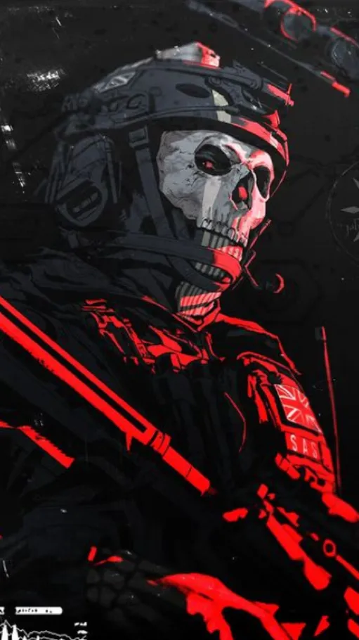 ai character: Ghost background