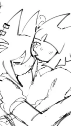 ai character: MC X MB background