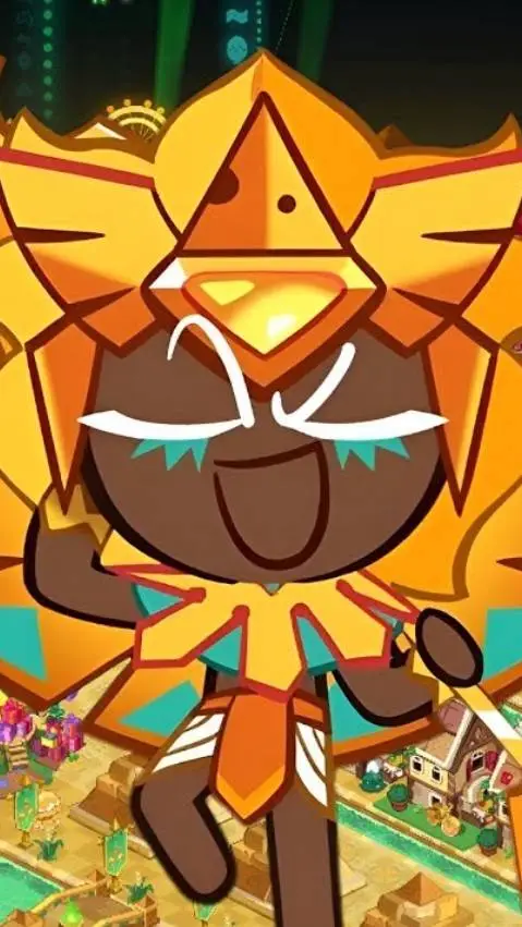 ai character: Golden cheese  background