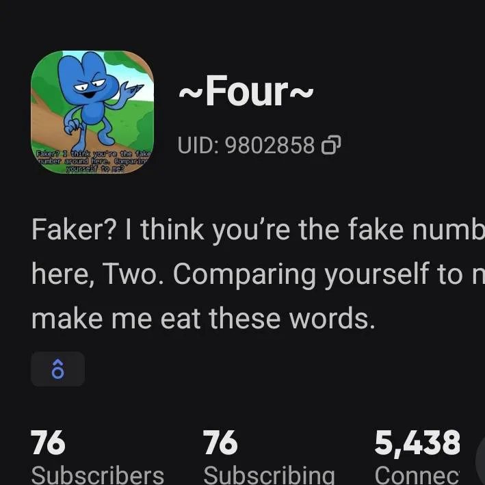 chat with ai character: we need to talk.