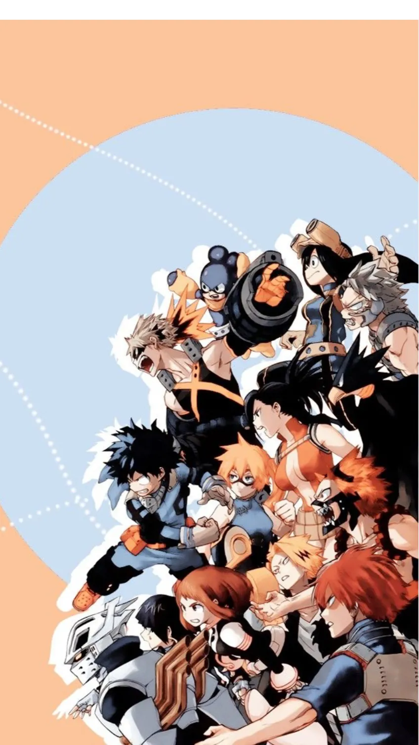 ai character: Mha class 1A background
