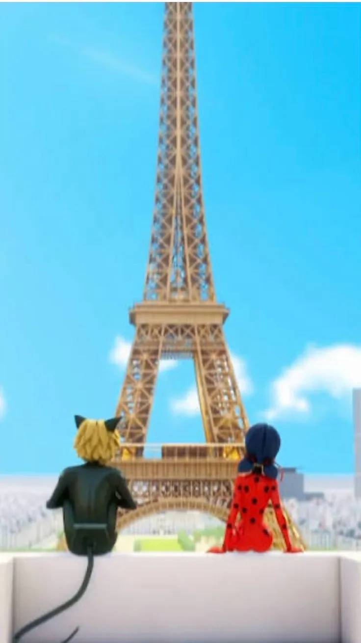ai character: Miraculous ladybug background